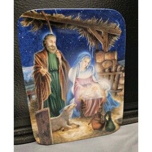 Bradford Exchange Keeping Watch Over The Flock Wall Table Plate O Holy Night